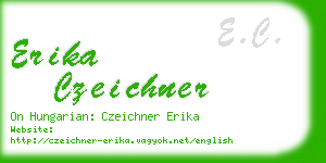 erika czeichner business card